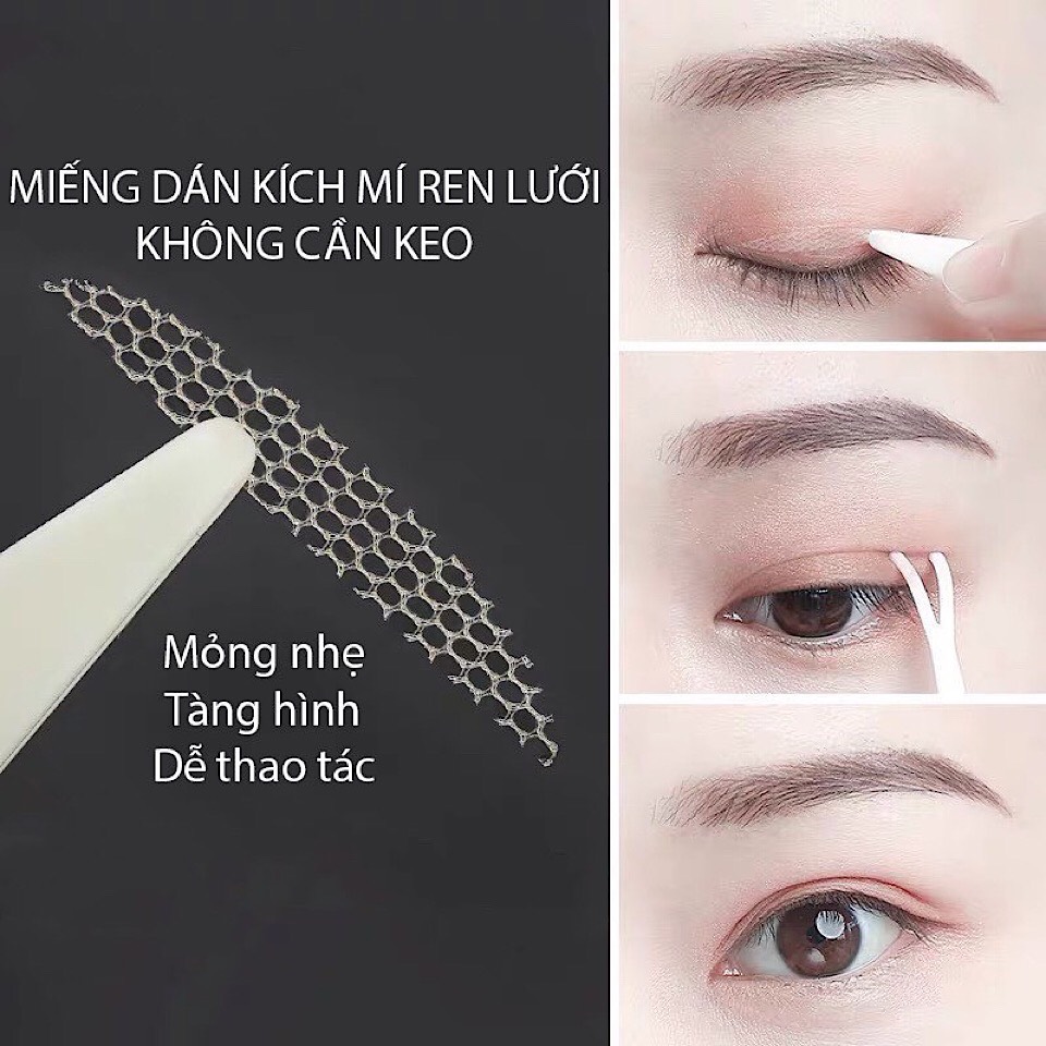 Miếng Dán Kích Mí Dạng Lưới Hàn Quốc Mira Eyelid Paste